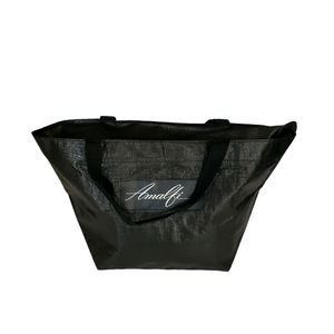 Amalfi Plastic Zippered Tote Water Resistant Perfect for Beach NWOT